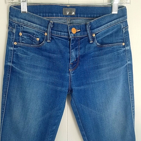 MOTHER The Vamp Split Ankle Skinny Jeans, … - Picture 2 of 12